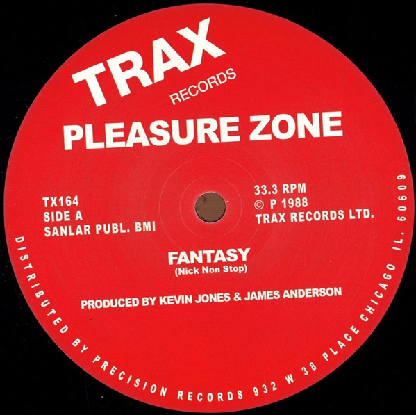 Pleasure Zone Fantasy Trax trax catno : tx164. 