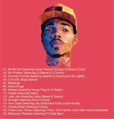 Download Chance The Rapper Coloring Book Aaa Recordings Vinyl Record