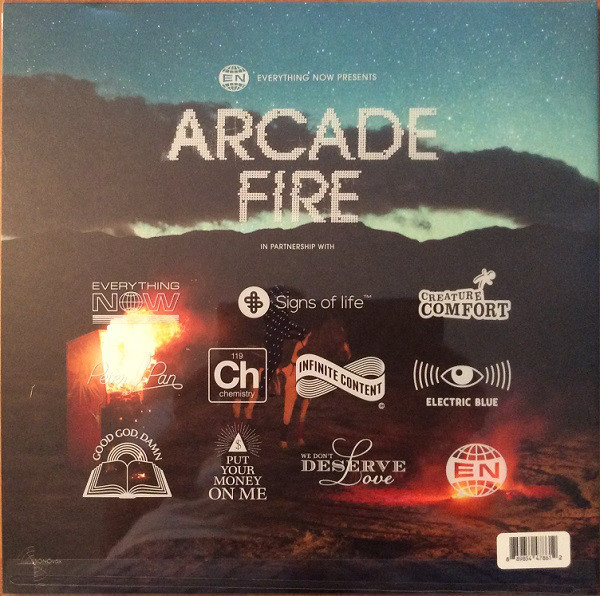 Arcade fire альбомы. Arcade fire everything now 2017. Arcade fire "everything now". трек пластинка. ковер трек пластинка.