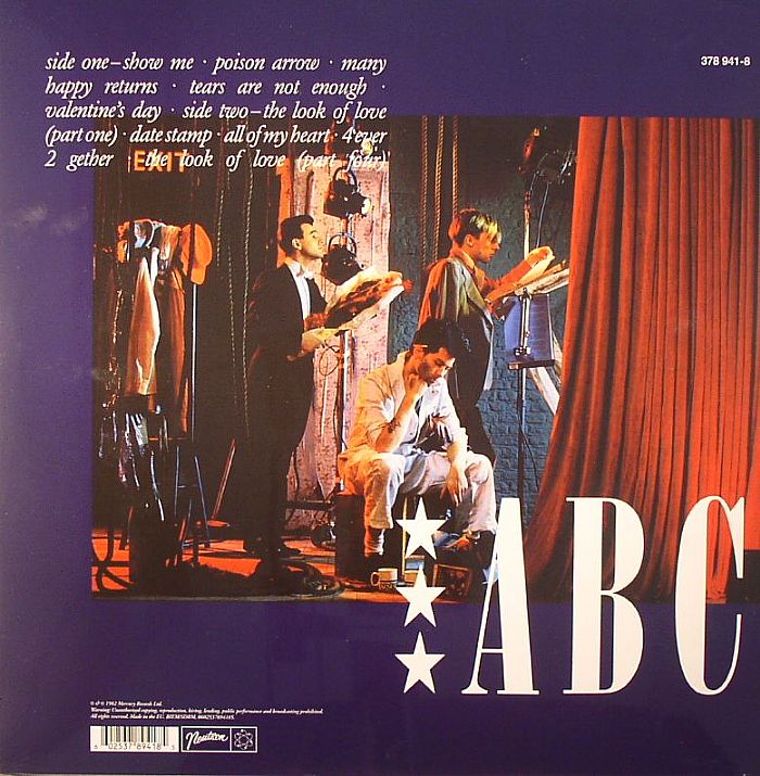 Abc The Lexicon Of Love Mercury Vinyl Record