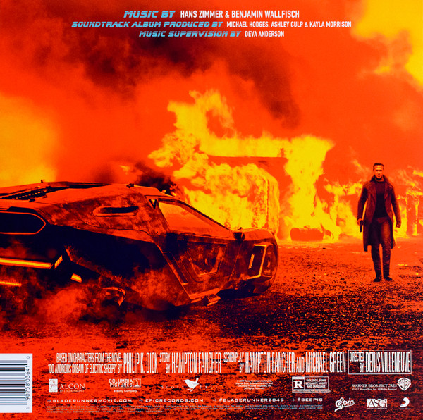 tømrer vision Ansættelse Hans Zimmer Blade Runner 2049 - Original Motion Picture Soundtrack Epic  vinyl record