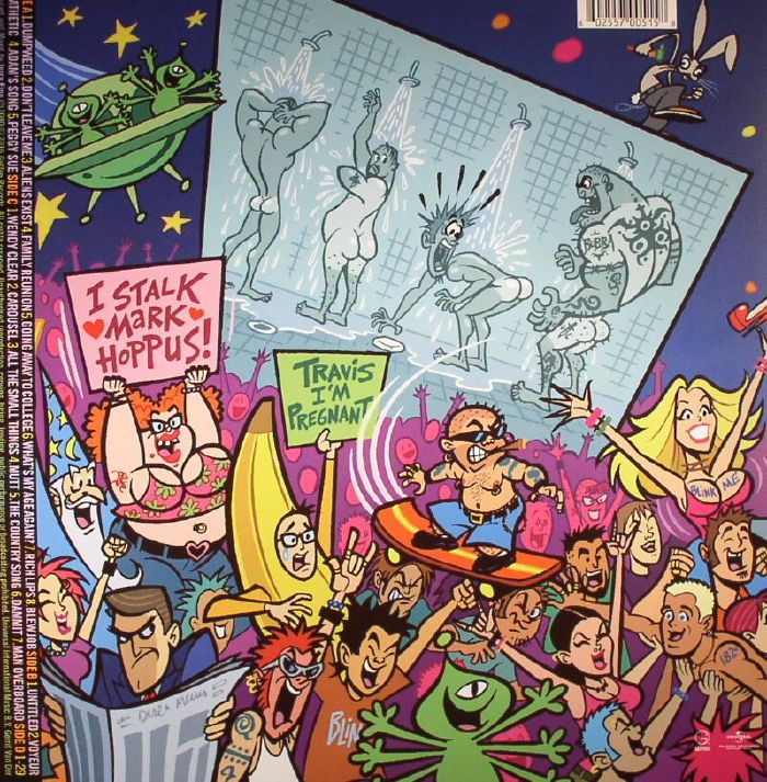 Blink182 The Mark, Tom And Travis Show (The Enema Strikes Back!) Back To Black vinyl record Blink182 The Mark, Tom And Travis Show (The Enema Strikes Back!) Back To Black vinyl record