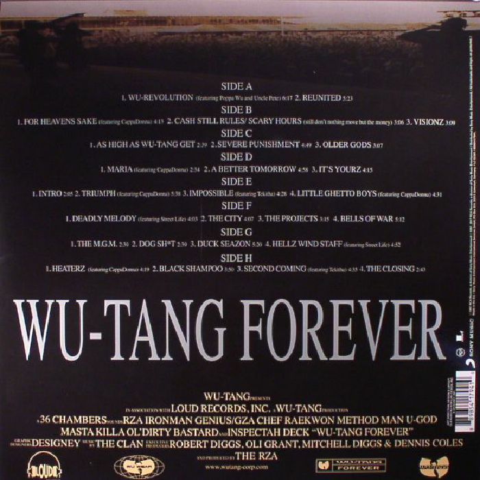 wu tang clan forever disc 2 tracklist wu tang clan forever disc 2 tracklist